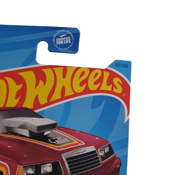 2021 Hot Wheels 86 Ford Thunderbird Pro Stock HW Drag Strip Series 107/250 Red - Picture 6 of 7